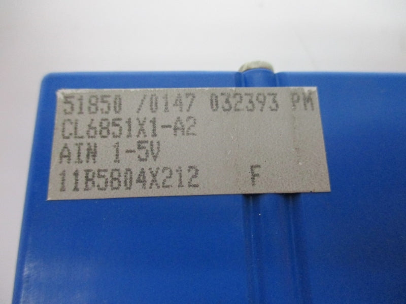 FISHER 11B5804X212 CL6851X1-A2 1-5V NSNP