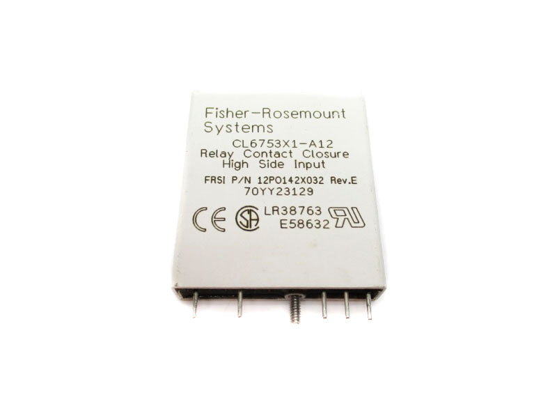 FISHER ROSEMOUNT CL6753X1-A12 12PO142X032 NSNP