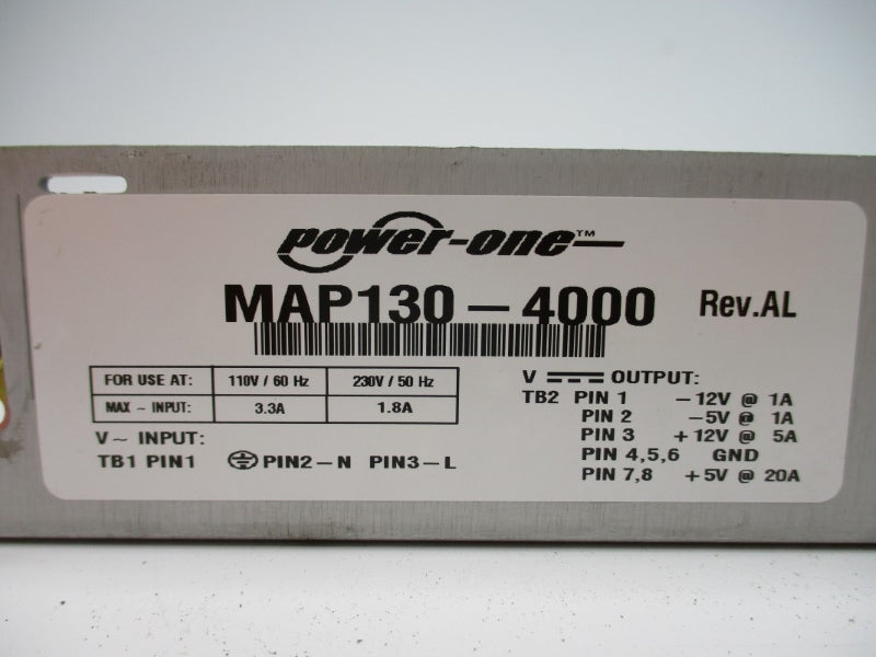 POWER ONE MAP130-4000 230V 1.8A UNMP