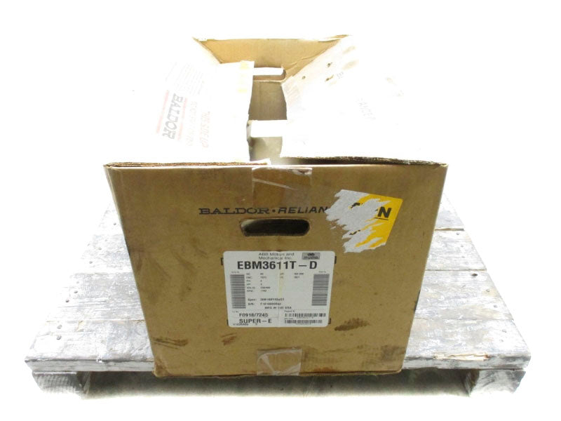BALDOR EBM3611T-D 230/460V 8.2/4.1A NSMP