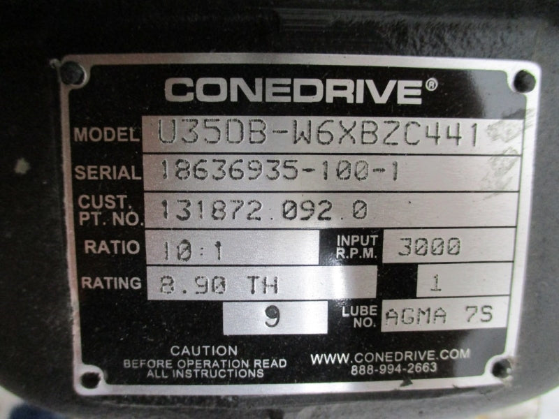 CONEDRIVE U35DB-W6XBZC441 131872.092.0 NSNP