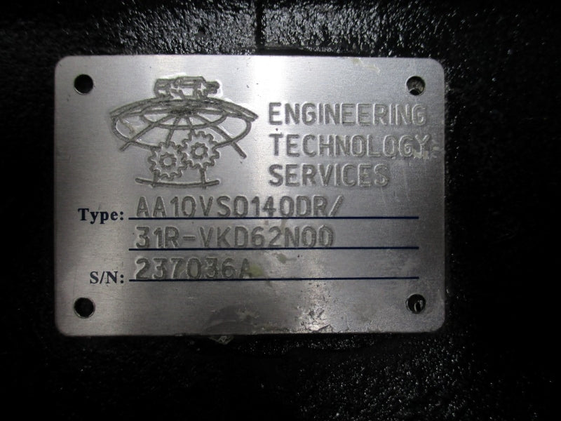 ENGINEERING TECHNOLOGY AA10VS0140DR/31R-VKD62N00 REMAN