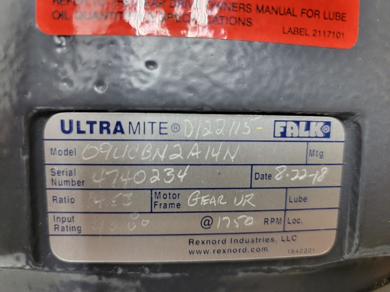 FALK D122115 09UCBN2A14N NSNP