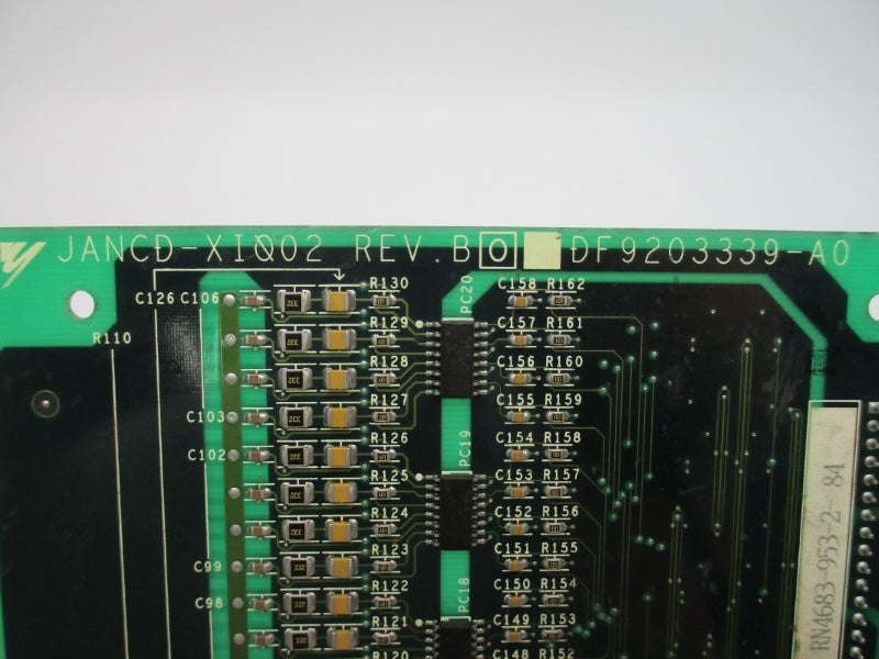 YASAKAWA JANCD-XIO02 DF9203339-A0 REV. B0 UNMP