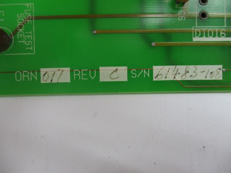 ORMEC SYSTEMS ORN017 REV. C (NO TERMINAL) UNMP