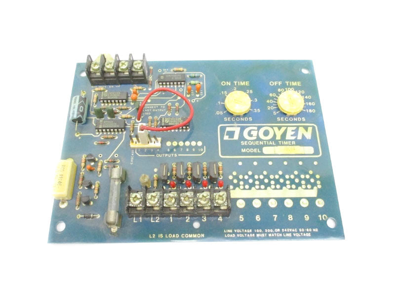 GOYEN TBC04 SERIES SC-410 REV. I 240VAC UNMP