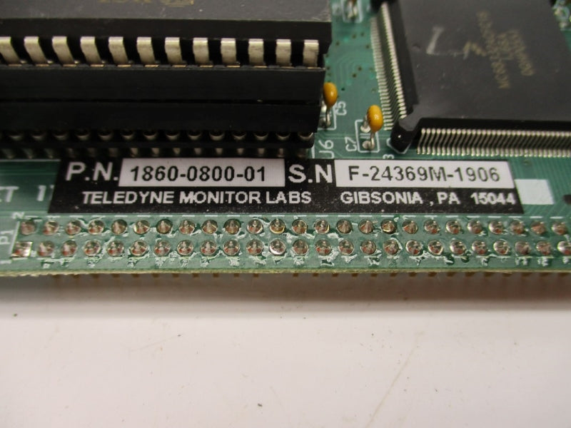 TELEDYNE MONITOR LABS 1860-0800-01 UNMP