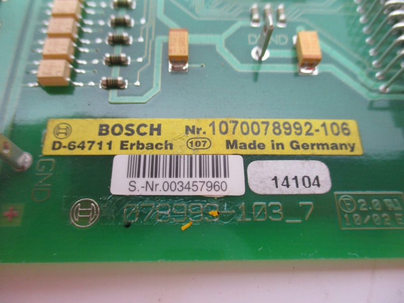 BOSCH 1070078992-106 UNMP