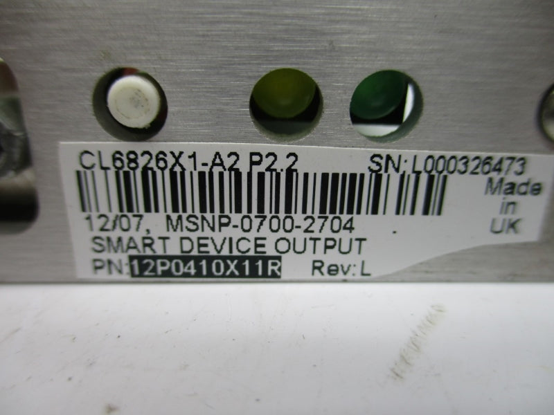 FISHER ROSEMOUNT CL6826X1-A2 12P0410X11R NSNP