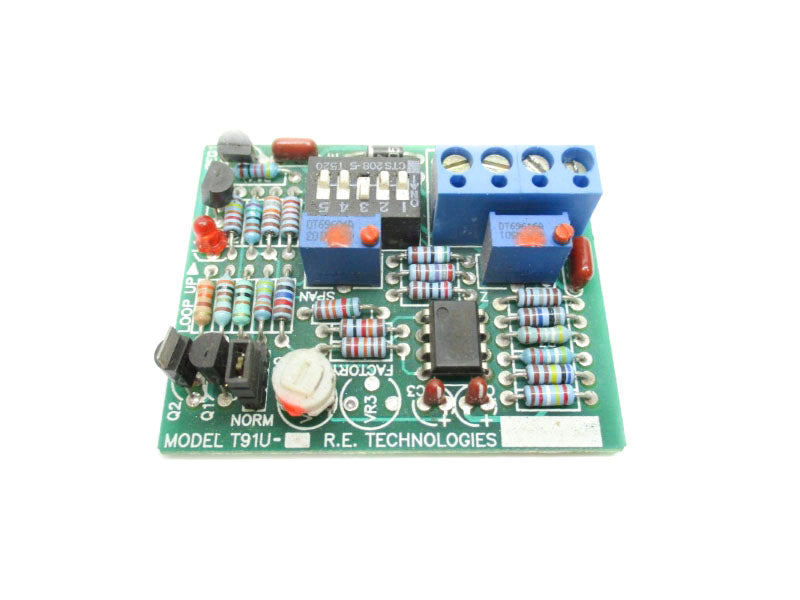 R.E. TECHNOLOGIES T91U REV. 1.1 UNMP