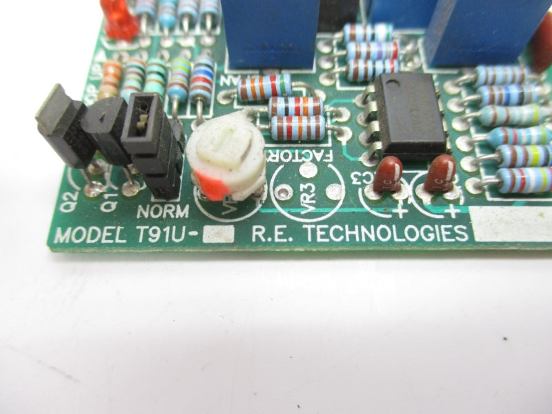 R.E. TECHNOLOGIES T91U REV. 1.1 UNMP