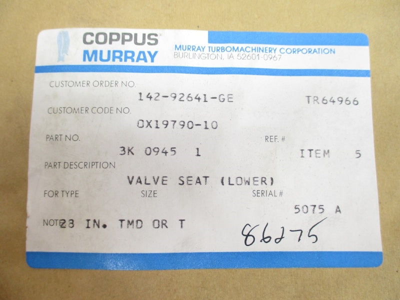 COPPUS MURRAY 3K09451 (LOWER) NSFS