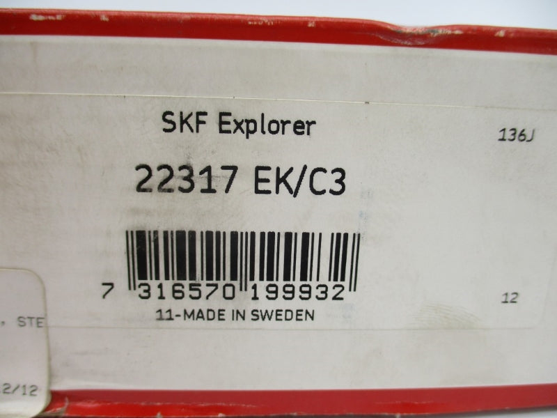 SKF 22317EK/C3 NSFS