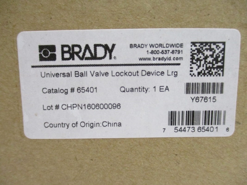 BRADY 65401 NSMP