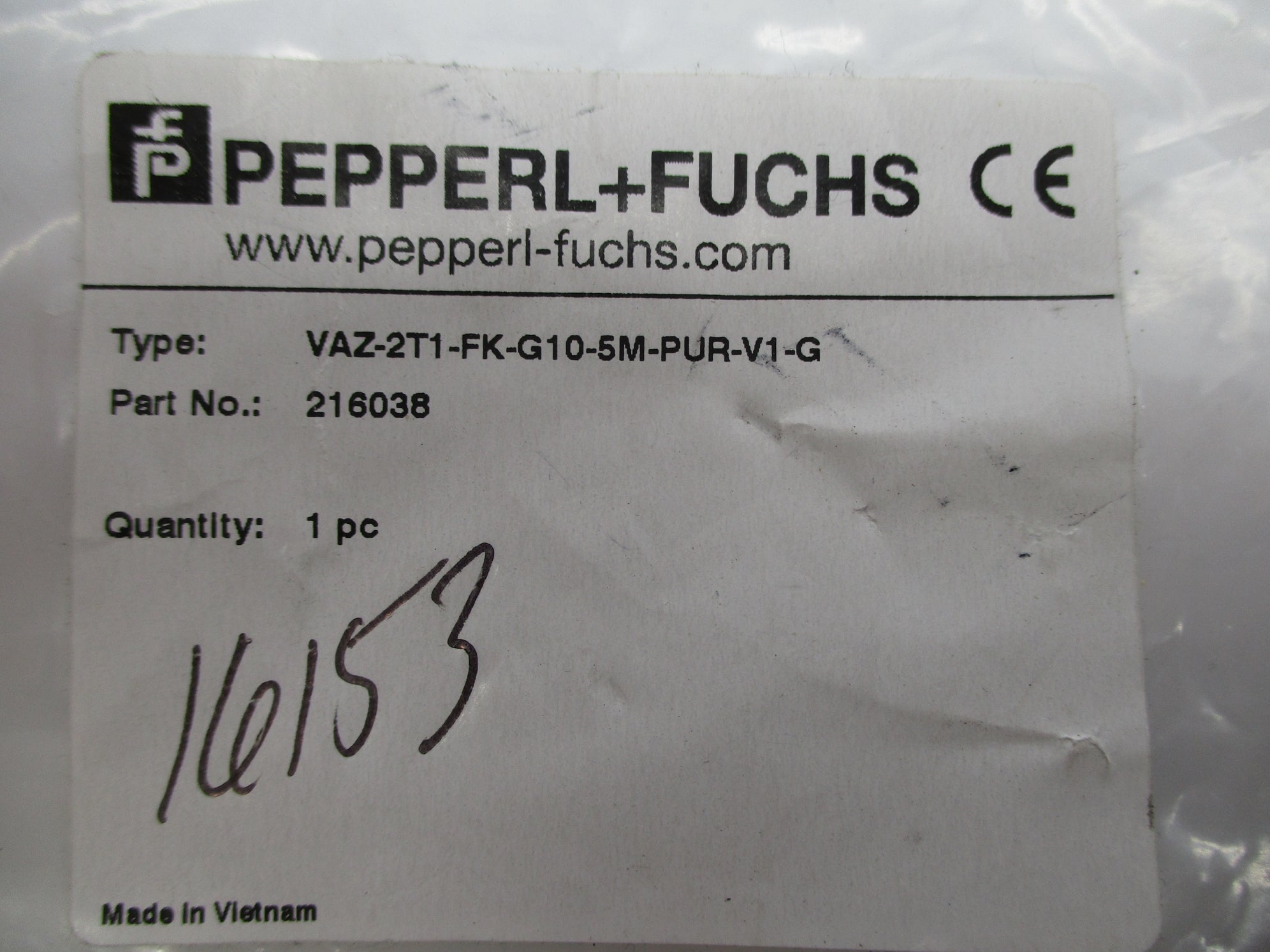 PEPPERL+FUCHS VAZ-2T1-FK-G10-5M-PUR-V1-G NSMP