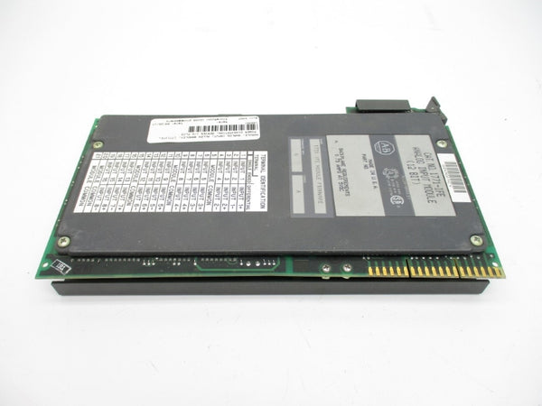 ALLEN BRADLEY 1771-IFE SER. A F/W G 5VDC 0.75A UNMP