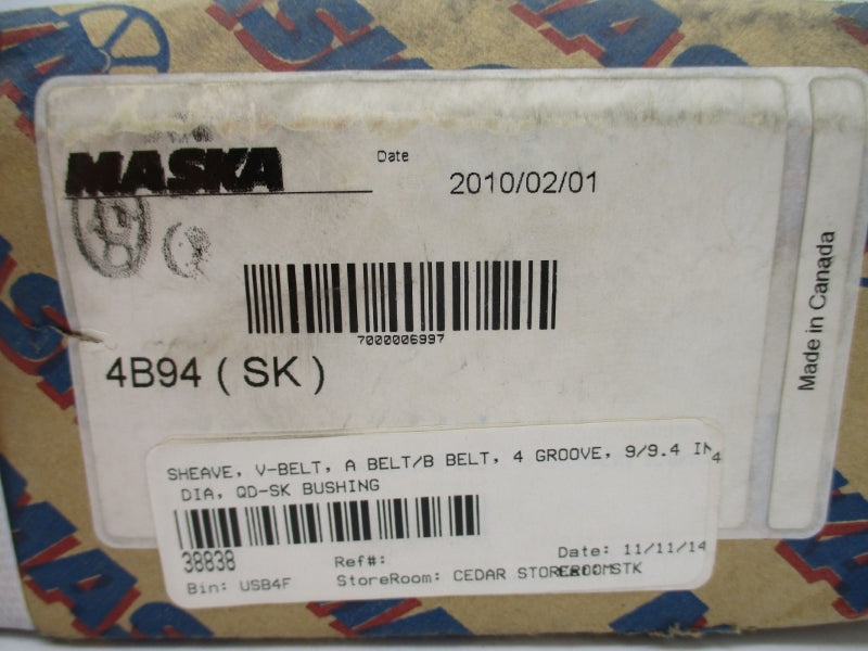 MASKA 4B94(SK) NSFS