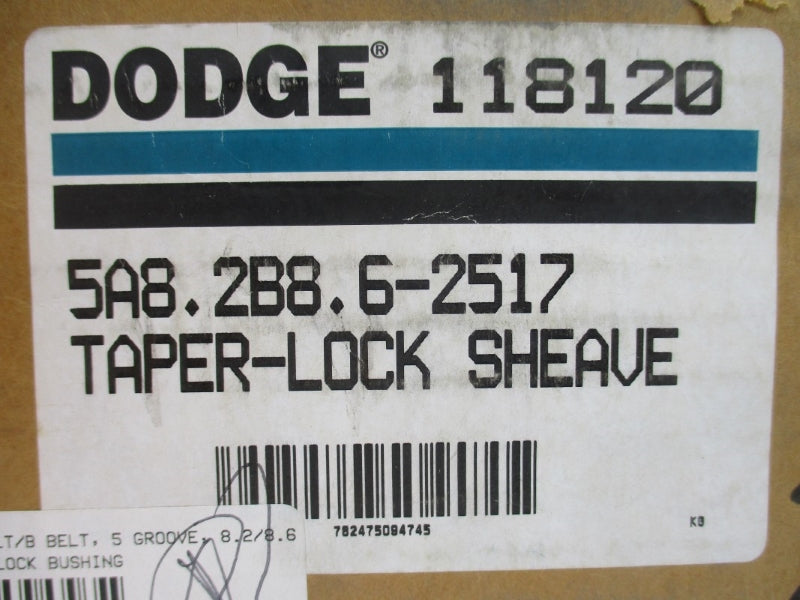 DODGE 5A8.2B8.6-2517 118120 NSMP