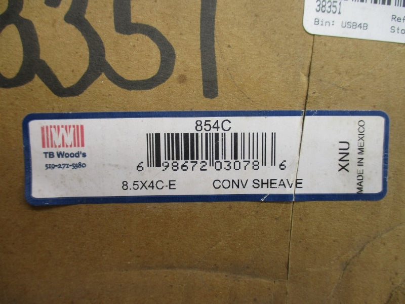 TB WOODS 854C 8.5X4C-E NSMP