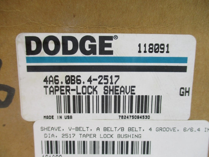 DODGE 118091 4A6.0B6.4-2517 NSFS