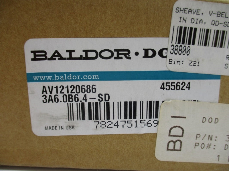 BALDOR DODGE 455624 3A6.0B6.4-SD NSFS