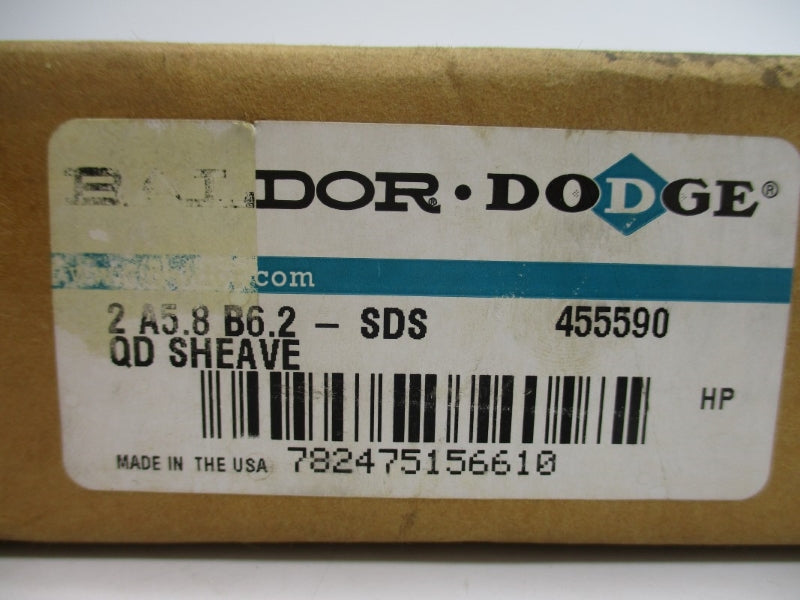 BALDOR DODGE 455590 2A5.8B6.2-SDS NSFS