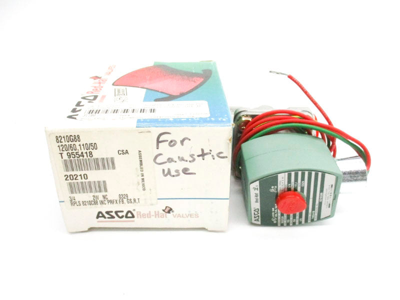 ASCO 8210G88 110/120V 150PSI 3/4" NSMP