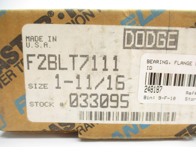 DODGE 033095 F2BLT7111 1-11/16" NSMP