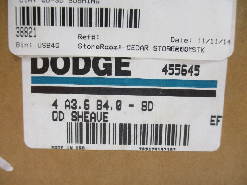 DODGE 455645 4A3.6B4.0-SD NSMP