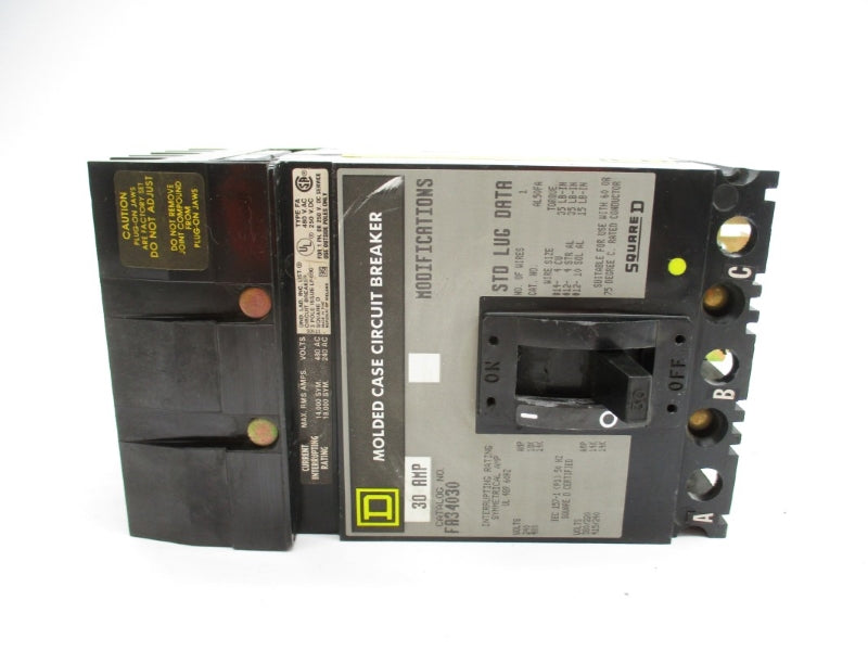 SQUARE D FA34030 480VAC 30A (BL/Y) NSMP