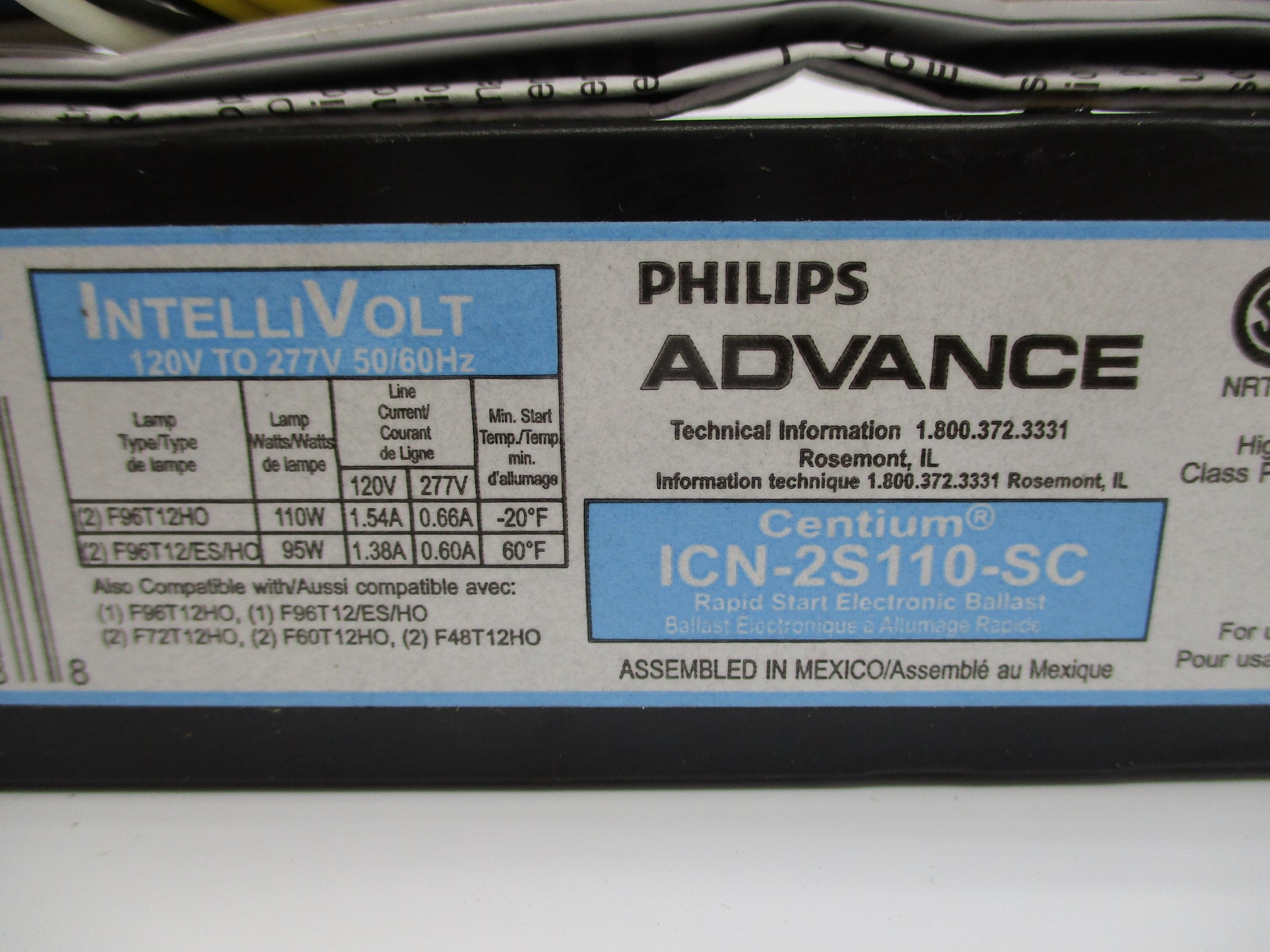 ADVANCE ICN-2S110-SC NSNP