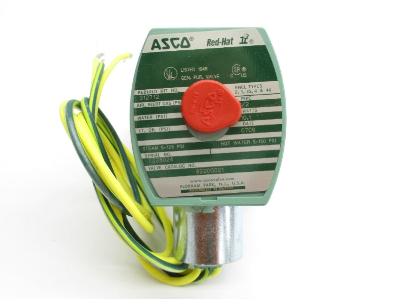 ASCO 8220G021 110/120V 5-150PSI 1/2" NSMP