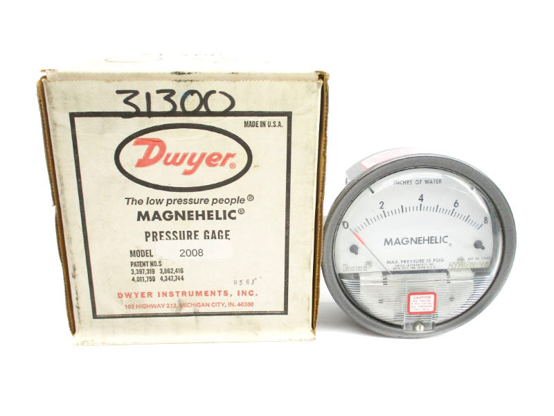 DWYER 2008 15PSI 20-140'F NSMP