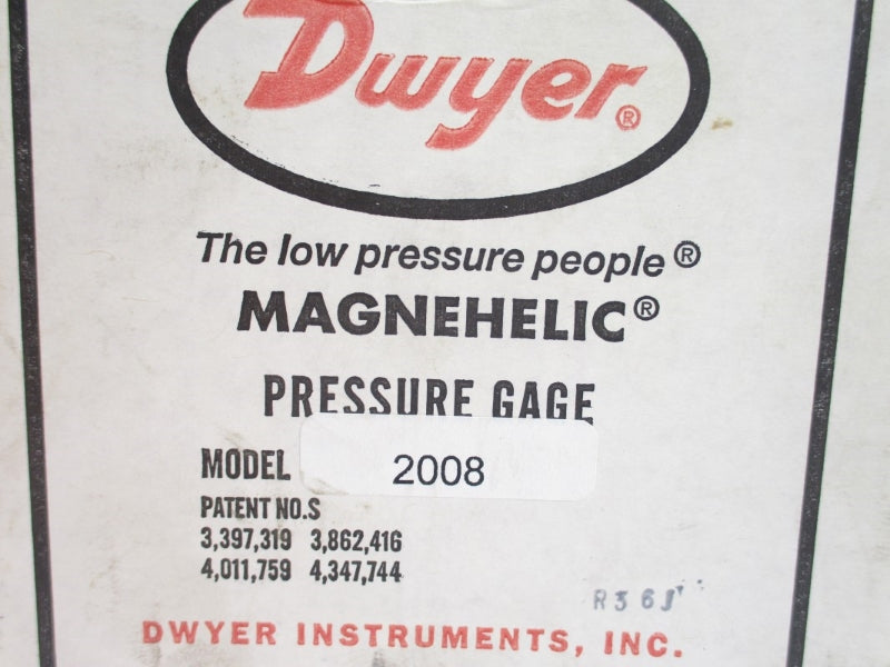 DWYER 2008 15PSI 20-140'F NSMP