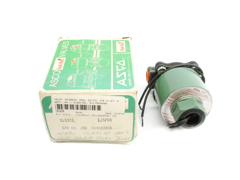 ASCO 8211D1 110/120V 5-200PSI 3/8" NSMP