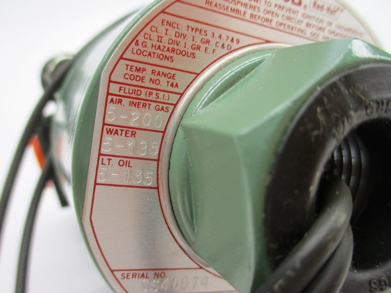 ASCO 8211D1 110/120V 5-200PSI 3/8" NSMP