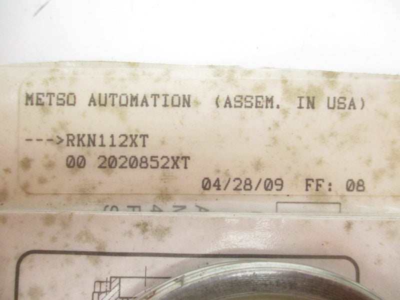 METSO AUTOMATION RKN112XT NSMP