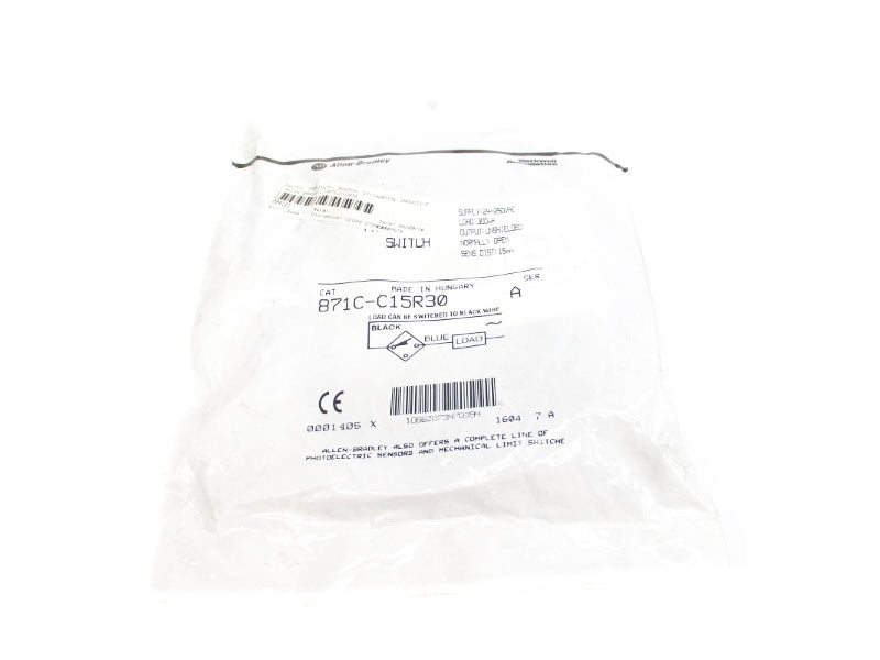 ALLEN BRADLEY 871C-C15R30 SER. A 24-250VAC NSMP