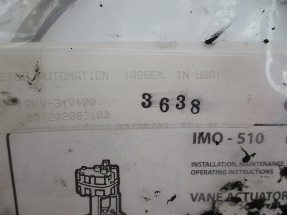 METSO AUTOMATION RKV-3:V400 IMO-510 NSMP