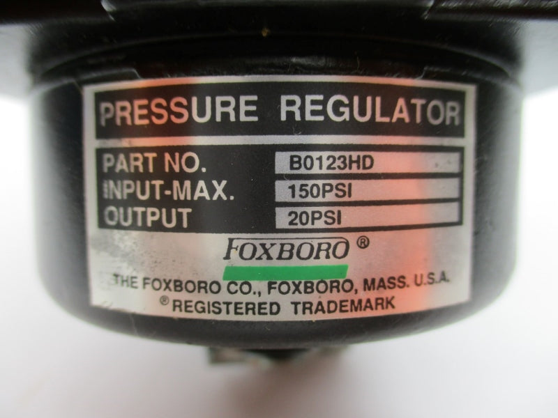 FOXBORO B0123HD 150PSI NSNP