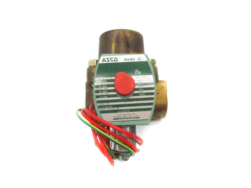 ASCO 8210G078 110/120V 10-300PSI 1" NSNP