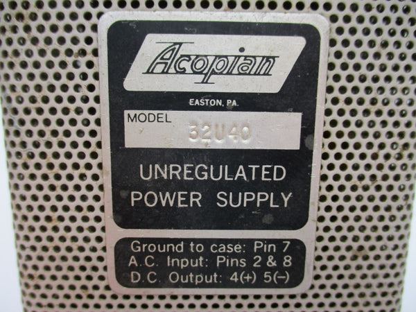 ACOPIAN 32U40 UNMP