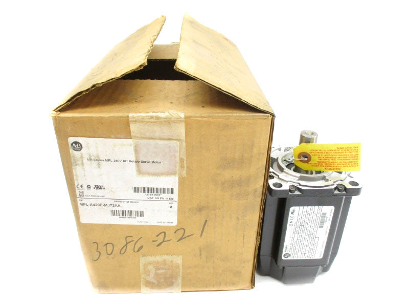 ALLEN BRADLEY MPL-A420P-MJ72AA SER. A 240VAC 12.7A NSMP