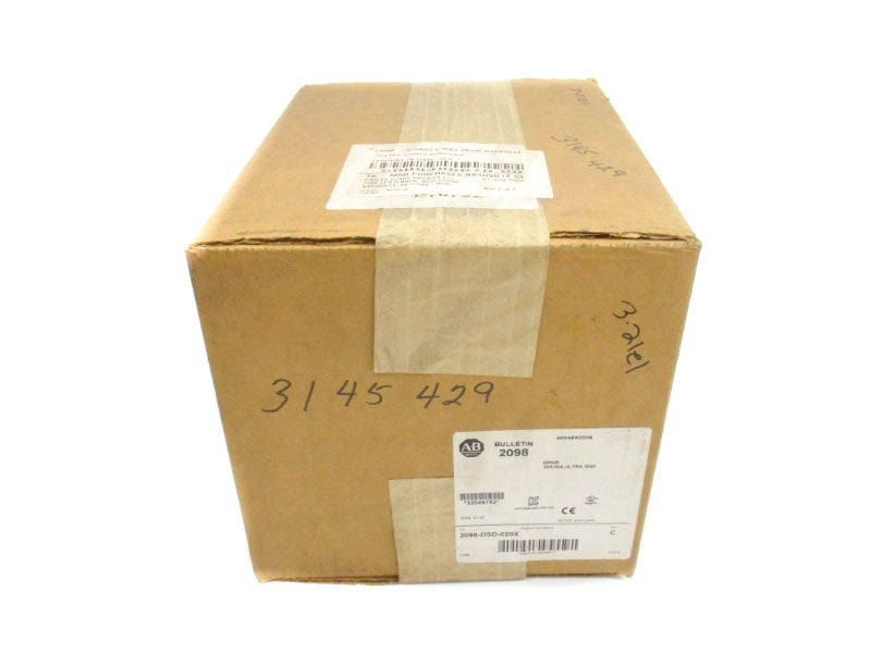 ALLEN BRADLEY 2098-DSD-020X SER. C F/W V1.53 10-30A NSFS