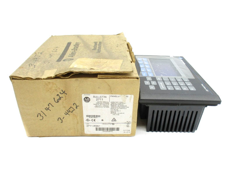 ALLEN BRADLEY 2711-K5A1 SER. H F/W 4.48 100-240VAC 0.25-0.15A NSMP