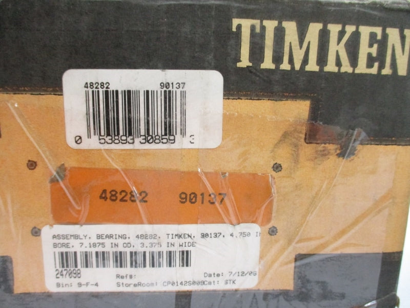 TIMKEN 48282 90137 NSMP