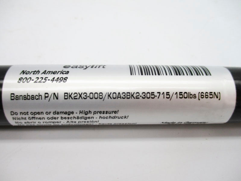 BANSBACH 6FRV3 BK2X3-008/K0A3BK2-305-715/150LBS(665N) NSNP