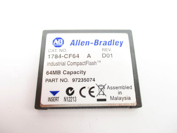 ALLEN BRADLEY 1784-CF64 SER. A NSMP