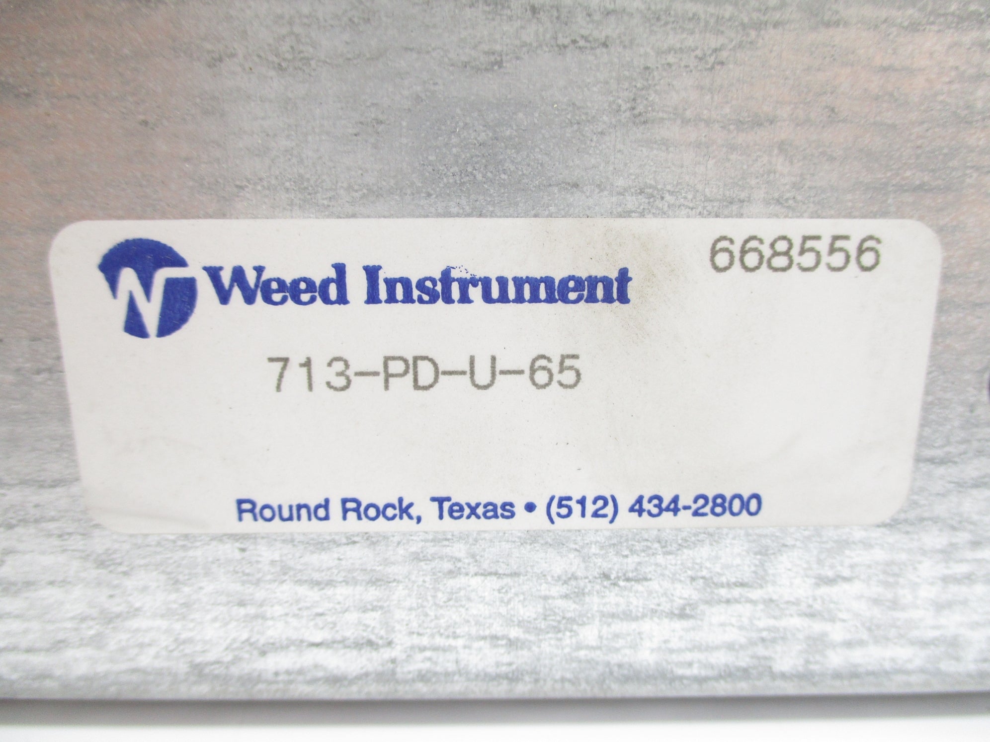 WEED INSTRUMENT 713-PD-U-65 NSNP
