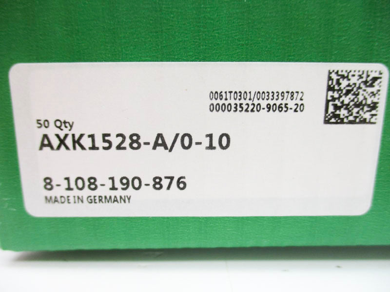 INA AXK1528-A/0-10 (PKG OF 50) NSMP